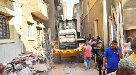 Pelo menos 14 mortos (incluindo menores) em colapso de edifício no Egito