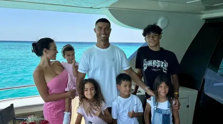 Foto. A preparação para o aniversário da filha de Cristiano Ronaldo