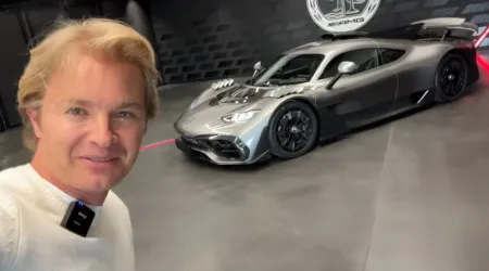 Nico Rosberg já foi buscar o seu Mercedes-AMG One (especial)