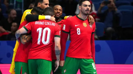 Portugal defronta Países Baixos no caminho para o Euro'2026 de futsal