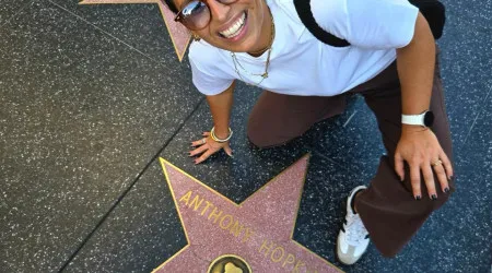 As fotos de Joana Cruz com Rodrigo Gomes e Daniel Fontoura em Los Angeles