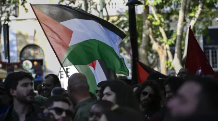 BE propõe fachada do Parlamento iluminada com as cores da Palestina