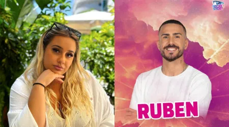 Flávia zangada com beijo de Ruben à 'ex'? Ela reagiu e pediu que "parem"