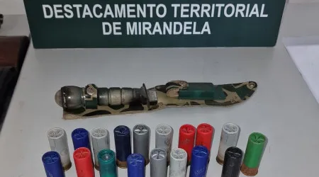 Homem de 44 anos detido em Mirandela por ameaçar familiar