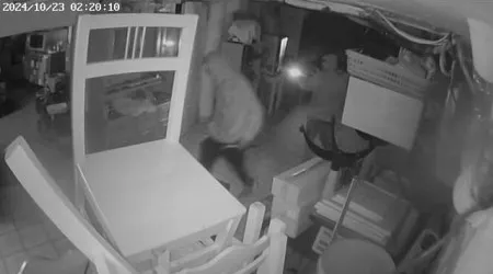 Câmaras de videovigilância captam assalto a café em Armação de Pêra