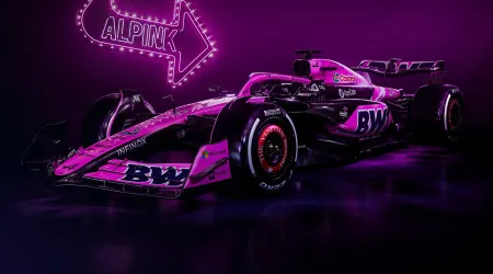 "Alpink". A nova decoração da Alpine para o que falta do Mundial de F1