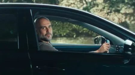 O Nissan conduzido por Pep Guardiola no novo anúncio da marca