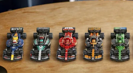 Todos os novos carros de F1 vão ter miniaturas da LEGO