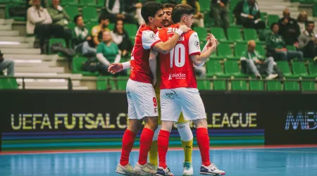 Sp. Braga começa defesa da Taça de Portugal de futsal ante o Viseu 2001