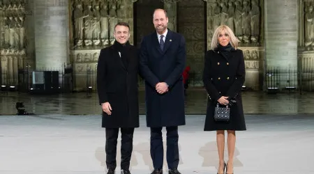 Príncipe William não perdeu reabertura da Notre-Dame (e esteve com Trump)