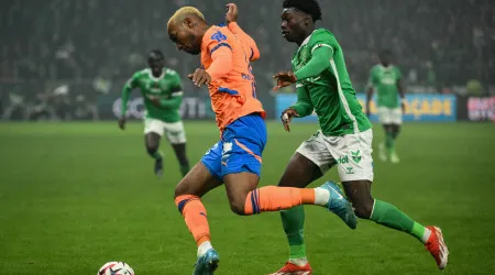 Olympique Marseille derrota Saint-Étienne e aproxima-se do líder Paris SG