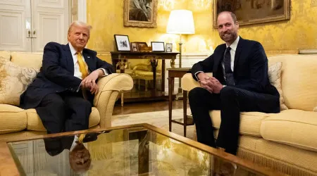 Trump elogia Príncipe William: "Ele é um homem bonito"