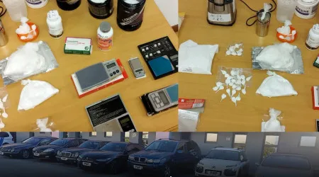 Três homens detidos com mais de 2 mil doses de cocaína em Aveiro