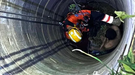 Cai em poço na Tailândia e fica dias sem ajuda. Pensavam que era fantasma