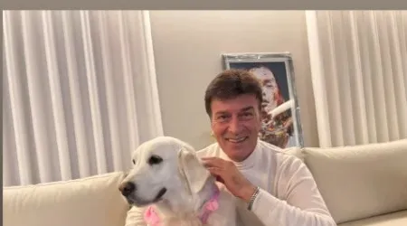 Tony Carreira assinala aniversário da amiga de quatro patas da filha