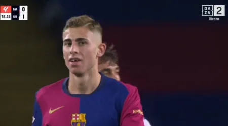 Déjà vu? Novo jogo do Barcelona, novo jogador a partir... um dente