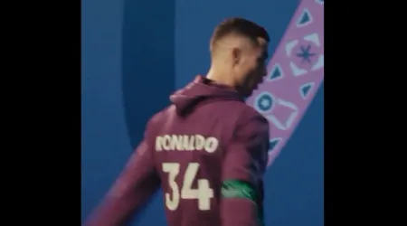 'Siiii' de Cristiano Ronaldo ilustra Mundial'2034 na Arábia Saudita