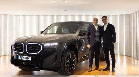 Roberto Martínez vai passar a andar num BMW XM