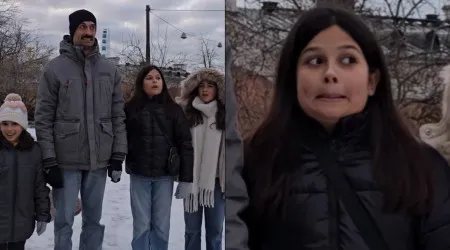 "Adoramos o frio". Raminhos grava vídeo hilariante com as filhas