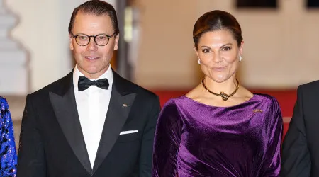 Victoria e Daniel da Suécia apaixonados em público