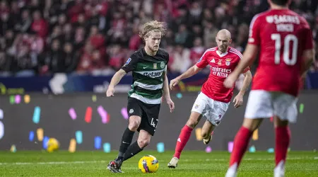 Morten Hjulmand 'incentiva' Sporting após dérbi: "Até ao fim"