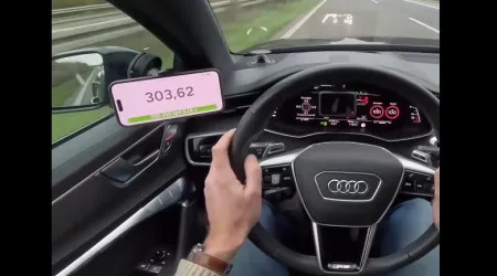 Audi RS 6 com mais de 900 cv parte motor a mais de 300 km/h