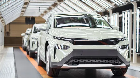 Skoda elétrico mais acessível já está a ser produzido