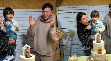'A quinta do Lucas'. Festa do filho de David Carreira no meio dos animais