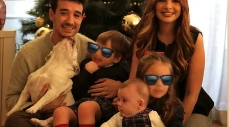 Influencer protege filhos nas redes sociais. "Estão mais seguros assim" 