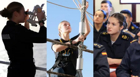 Princesa Leonor está há 20 dias em alto mar e enfrenta grandes desafios