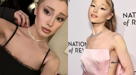 Sósia de Ariana Grande "faz lembrar mais uma daquelas bonecas de cera"
