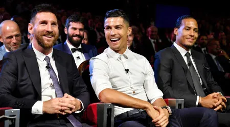 Cristiano Ronaldo e Messi num combate... de boxe? "Eu comprava bilhete"