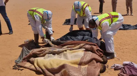 Encontrada vala comum com 30 corpos no deserto na Líbia