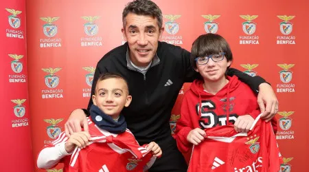 De Otamendi a Bruno Lage. Benfica cumpre sonho de jovens adeptos