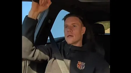 Jogadores do Barça conduzem um Cupra em Terramar e as reações dizem tudo