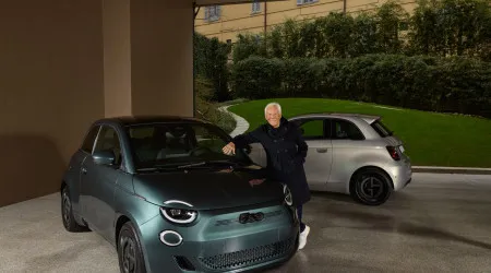 Fiat 500 Giorgio Armani já está nas mãos de... Giorgio Armani