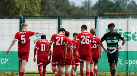 Sporting até começou bem, mas é eliminado da Youth League pelo Estugarda