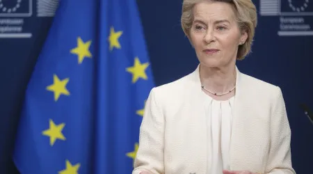 "Em 2030, a UE tem de ter uma postura defensiva forte", diz Von der Leyen