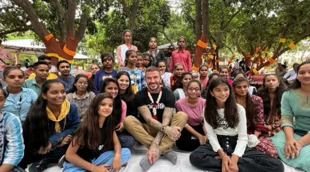 David Beckham celebra Dia da Mulher ao lado de jovens de todo o mundo