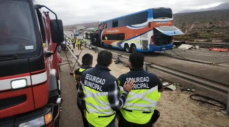 Seis mortos e 11 feridos no Chile em acidente com quatro autocarros