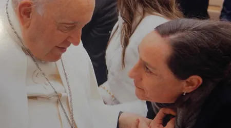 Maria Rueff recorda encontro com Papa: "O que mais me tocou..."