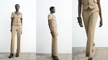 Este conjunto da Zara é tão elegante que esgotou em poucas horas