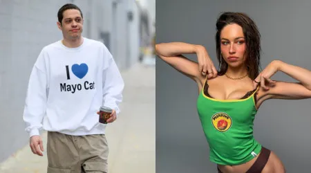 Que calor! Pete Davidson 'apanhado' a beijar modelo na praia
