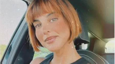 Sara Matos no Palácio de Belém a falar do seu percurso