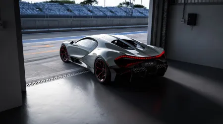 Bugatti Tourbillon vai poder ter... oito tubos de escape