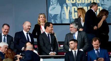 Pedro Proença acompanhou seleção nacional feminina até Espanha