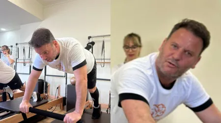 O dia em que Cândido Costa fez pilates e... "levou uma tareia"