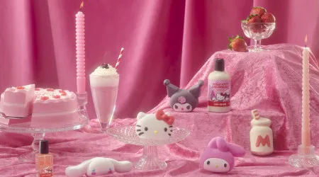 A nova coleção da Lush vai deixar os fãs de Hello Kitty a delirar