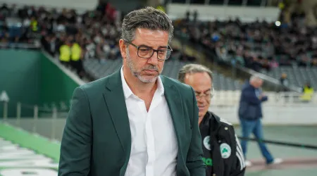 Panathinaikos de Rui Vitória despacha PAOK com Vieirinha no banco