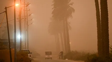 Milhares com problemas respiratórios após tempestade de areia no Iraque